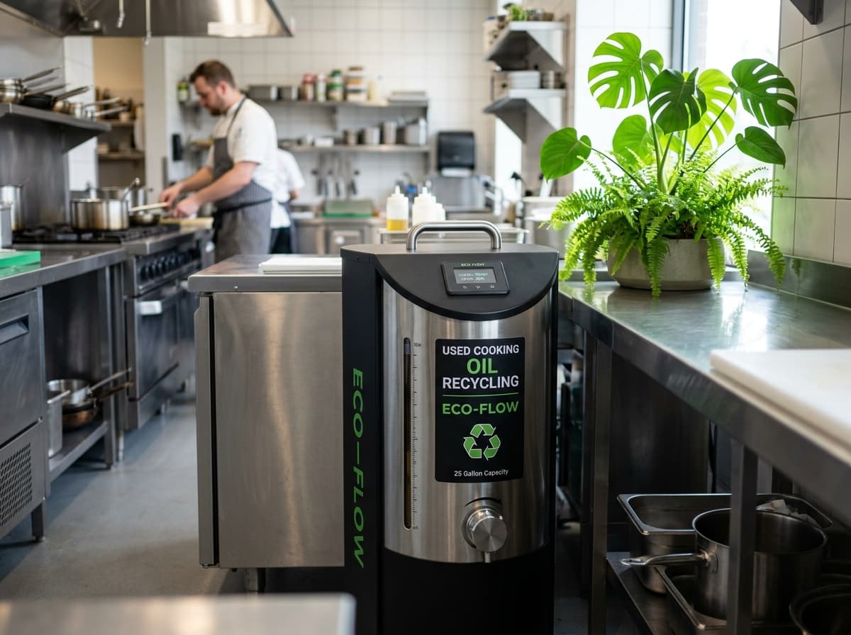 Echipamente profesionale colectare ulei restaurante HORECA
